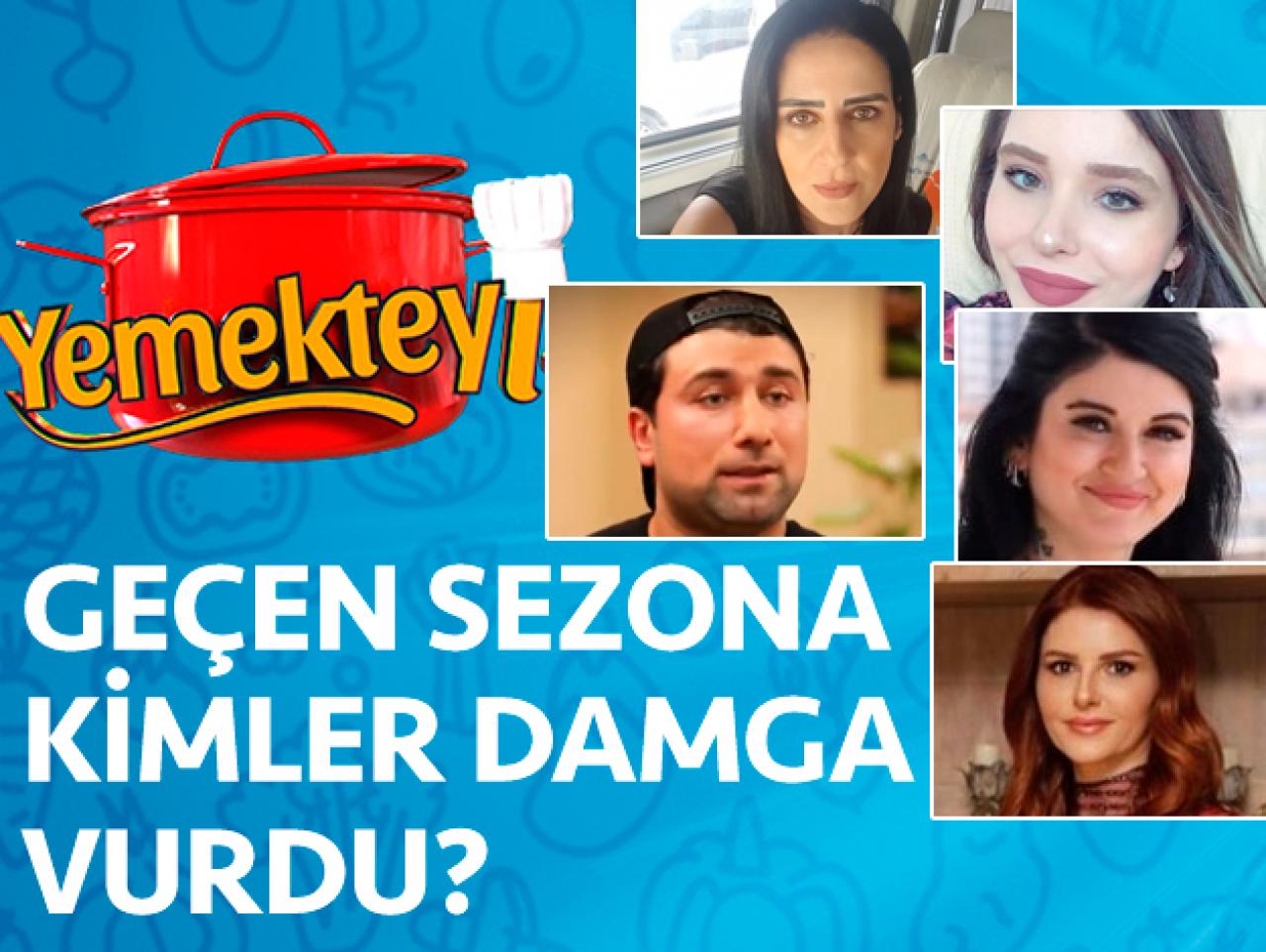 Yemekteyiz'de geçen sezona kimler damga vurdu! İşte 5 isim...