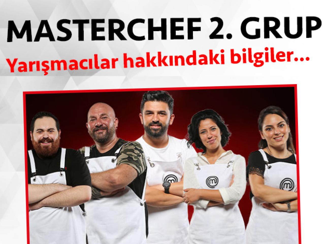 Masterchef 2. sezon 2. grup yarışmacıları/yarışmacı adayları kimdir