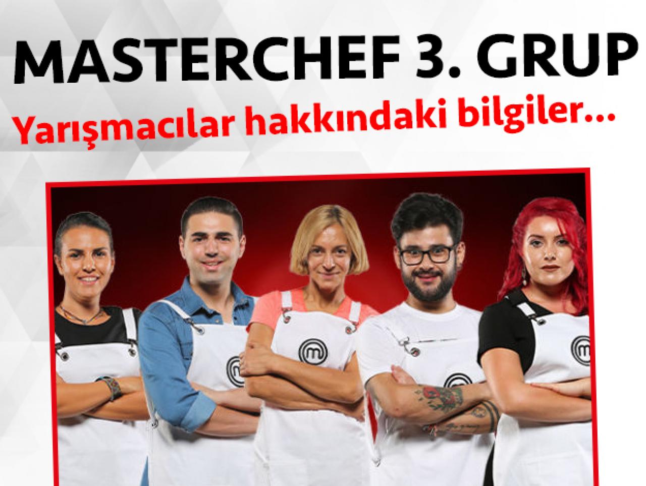 Masterchef 2. sezon 3. grup yarışmacıları/yarışmacı adayları kimdir