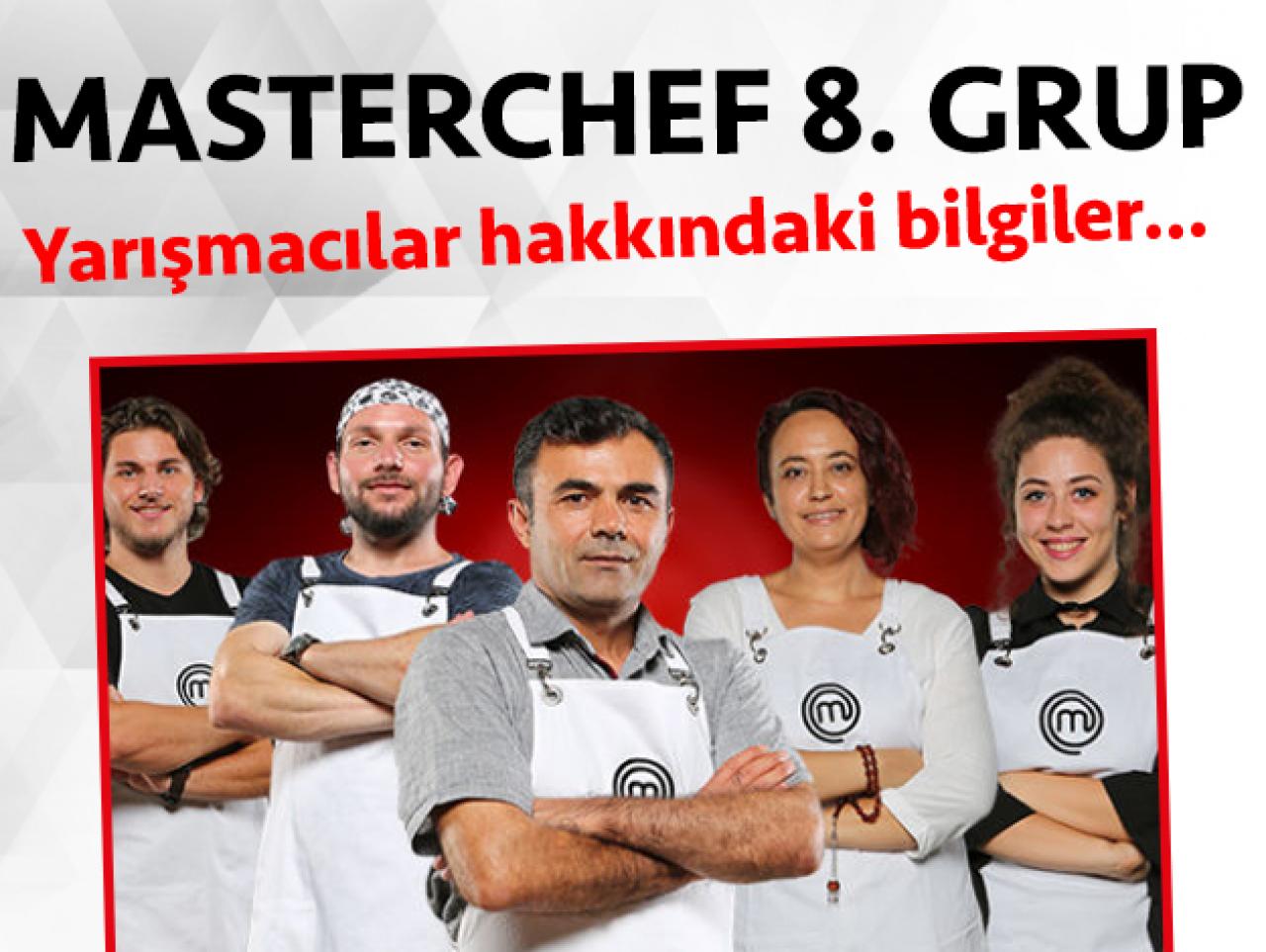 Masterchef 2. sezon 8. grup yarışmacıları/yarışmacı adayları kimdir