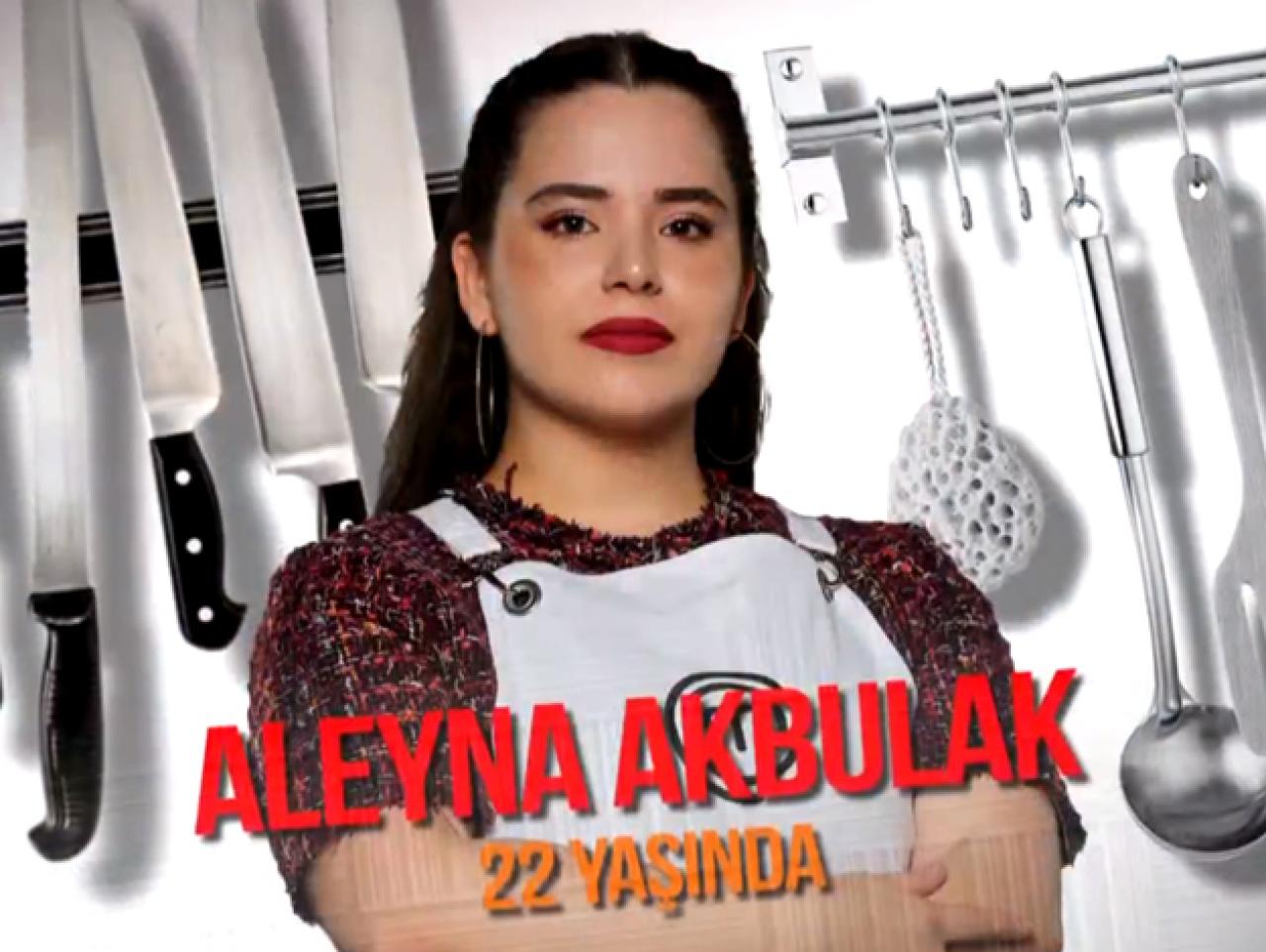 Masterchef Türkiye Aleyna Akbulak kimdir? Kaç yaşında, nereli ve mesleği