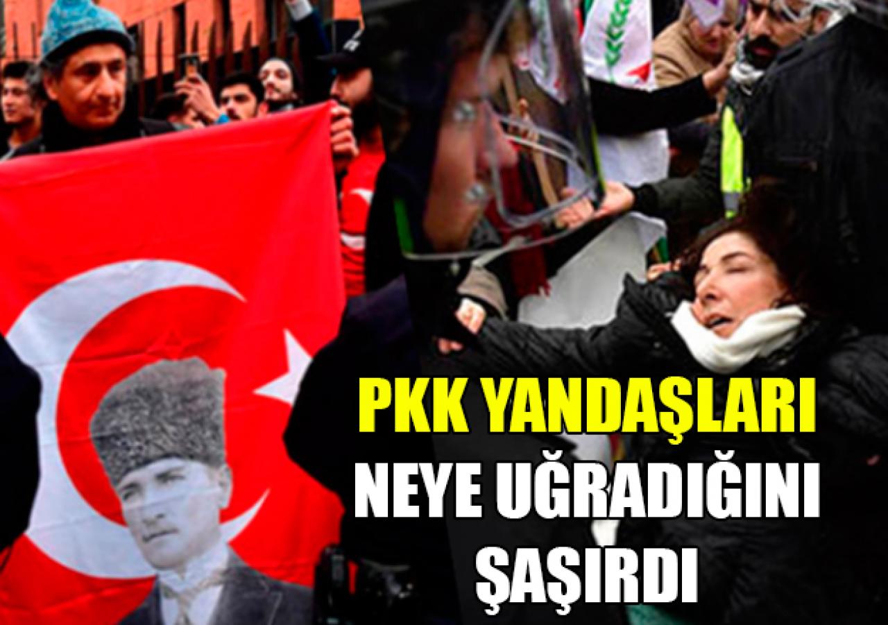 Berlin'deki PKK yandaşları neye uğradıklarını şaşırdı!