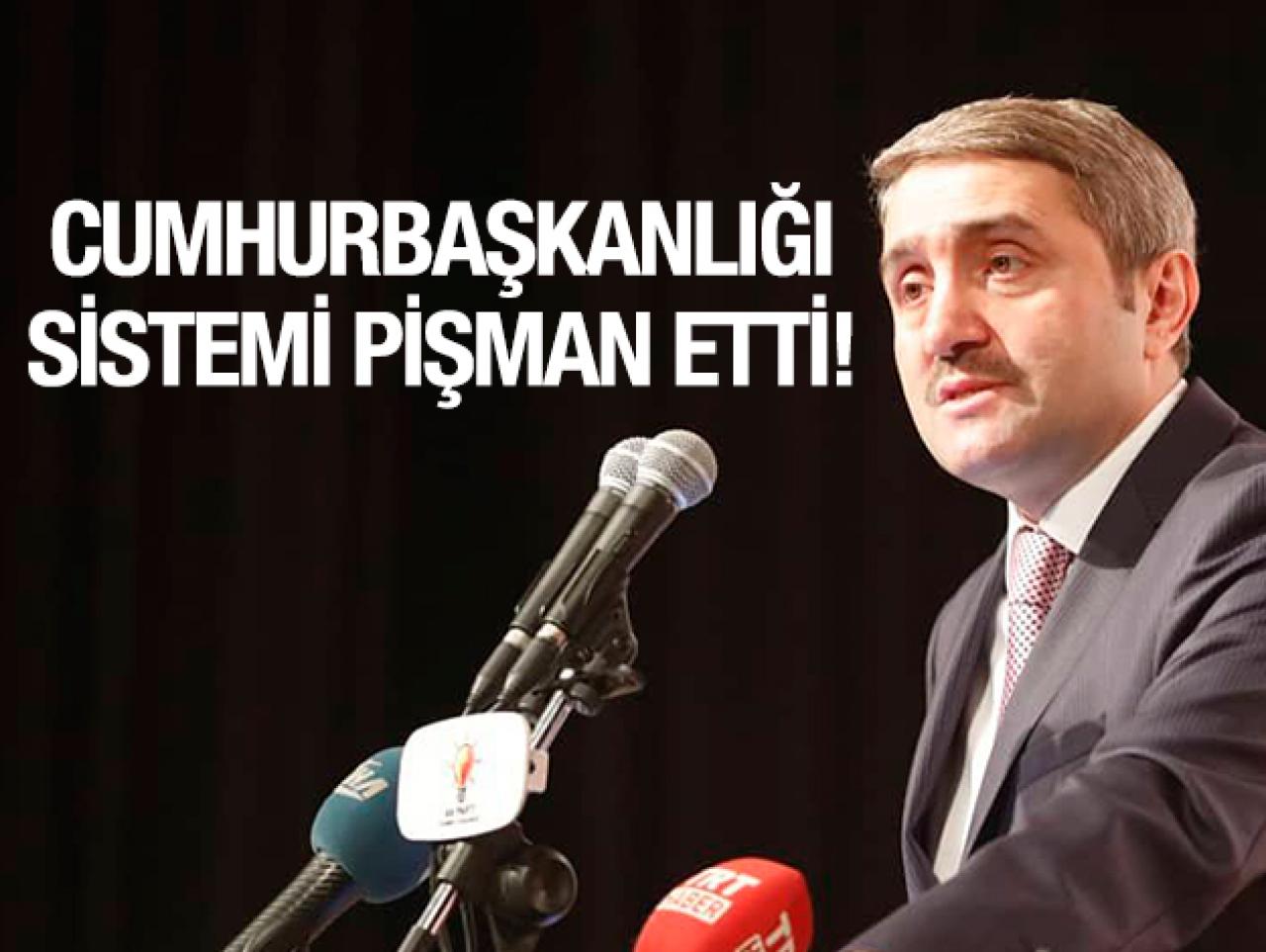 Cumhurbaşkanlığı sistemi pişman etti!