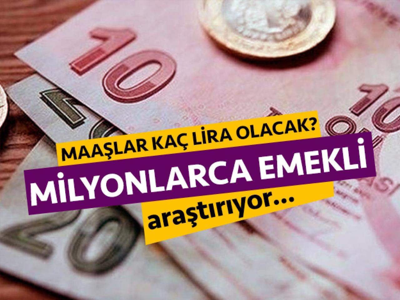 2020 Bağ-Kur ve SSK emekli maaşı kaç lira olacak?