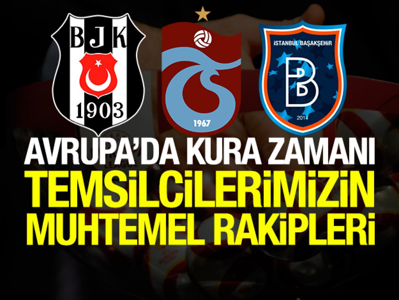 UEFA Avrupa Ligi grup kura çekimi saat kaçta ve hangi kanalda? Trabzonspor ve Beşiktaş'ın muhtemel rkaipleri