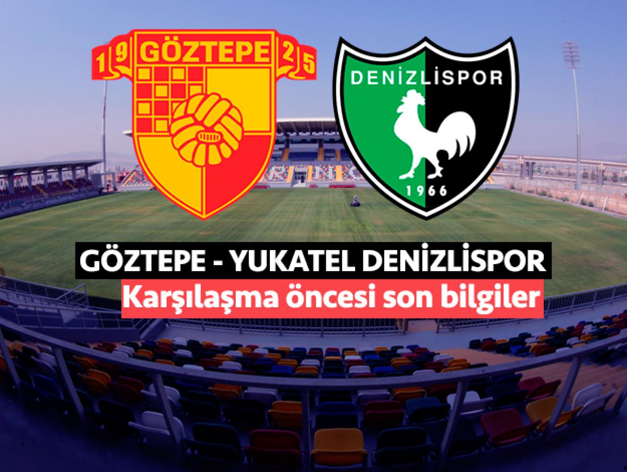 Göztepe ve Denizlispor Ege derbisinde karşı karşıya