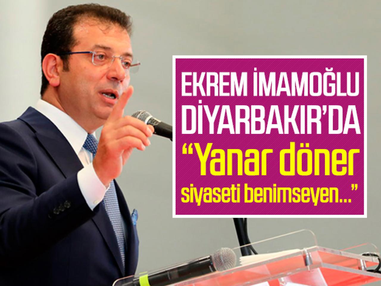 Ekrem İmamoğlu Diyarbakır'da