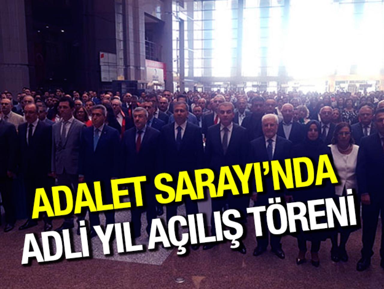 Adalet Sarayı'nda adli yıl açılış töreni