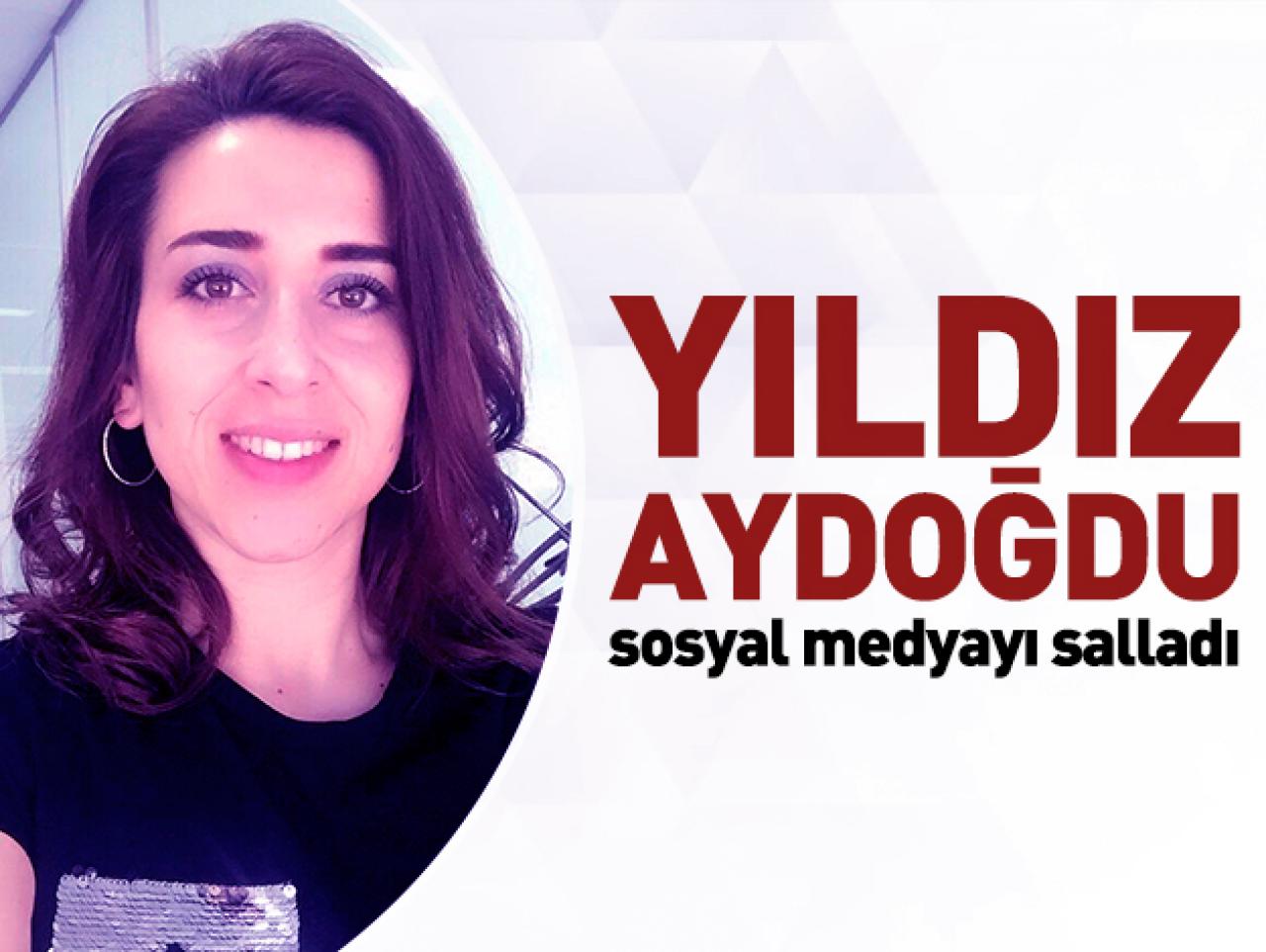 Yemekteyiz Yıldız Aydoğdu sosyal medyayı salladı!