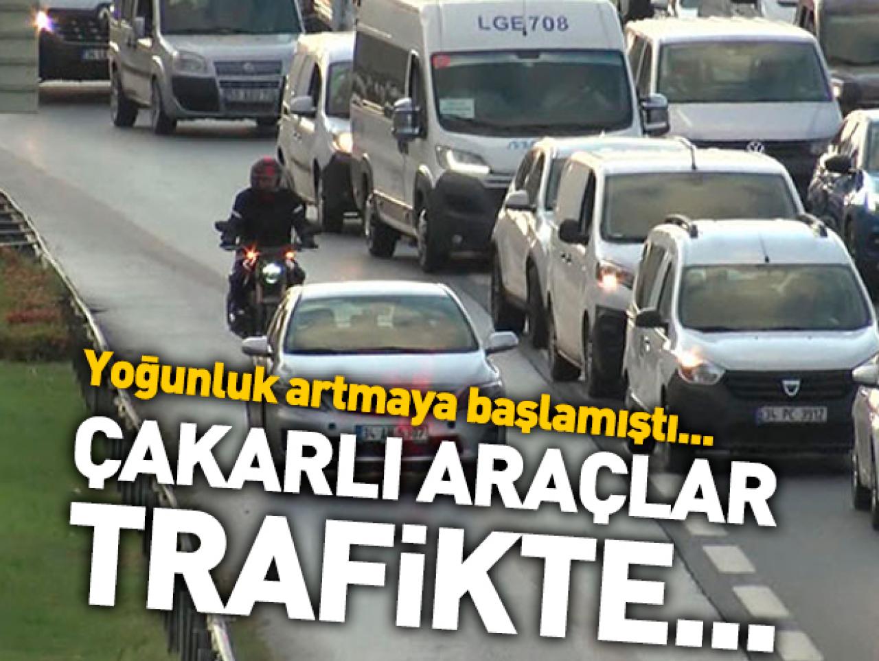 Çakarlı araçların yolculuğu başladı