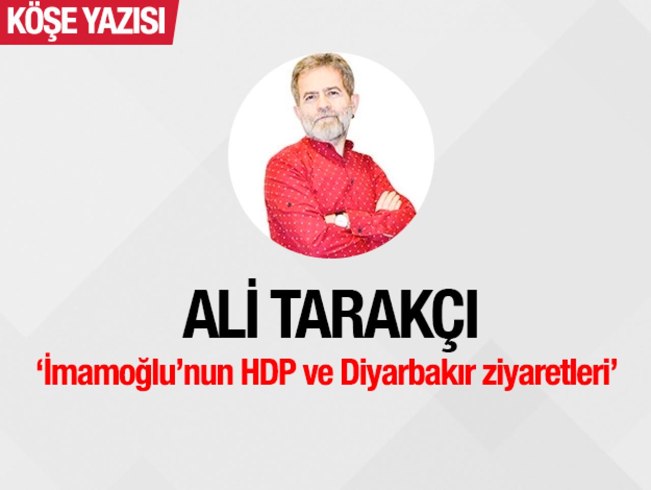 İmamoğlu'nun Diyarbakır ziyareti, HDP'nin şeytanlaştırılmasına engel olmuş, millet iradesi konusunda dayanışmayı büyütmüştür...