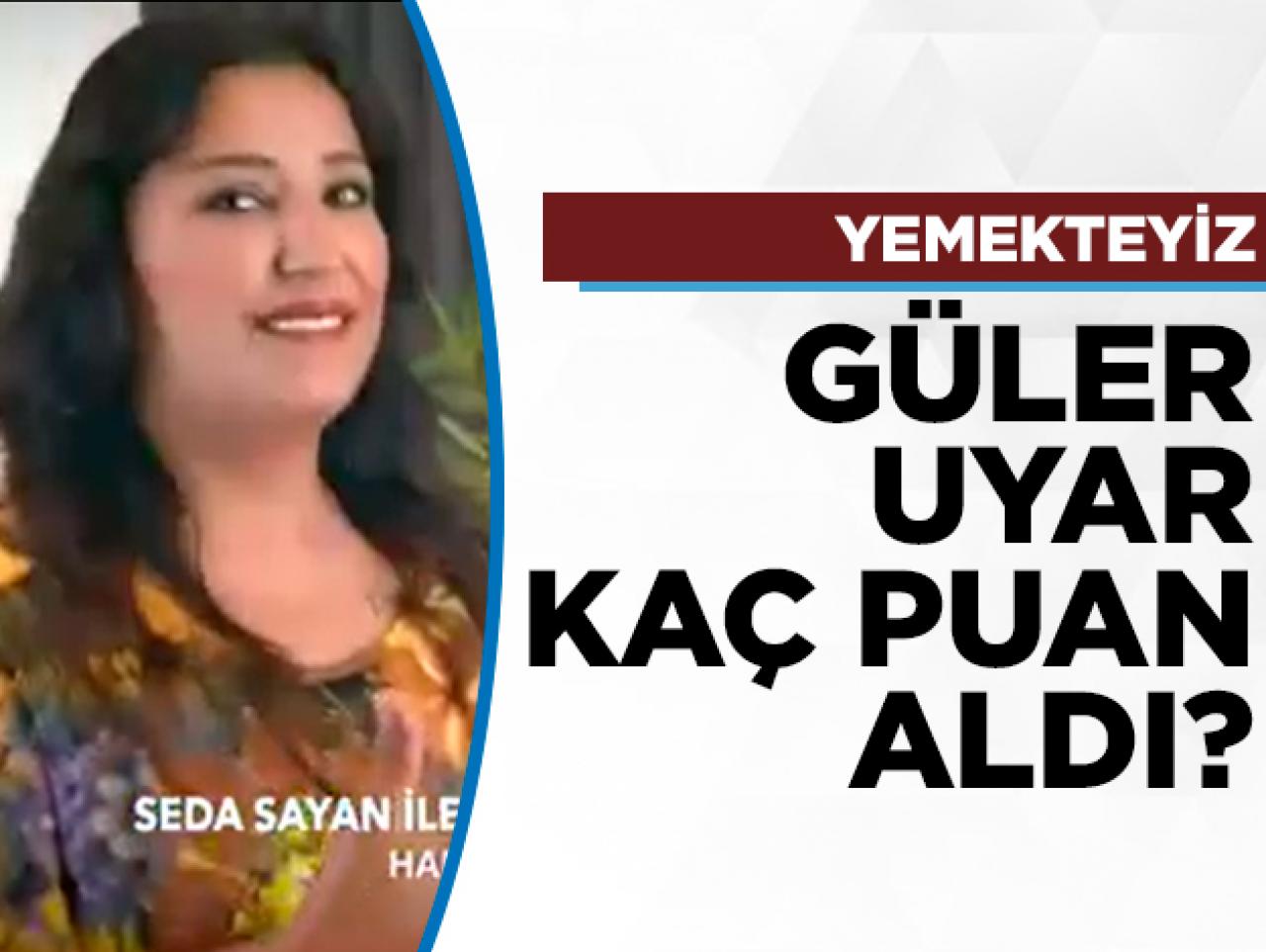 Yemekteyiz 24 Eylül Salı | Güler Uyar kaç puan aldı ve menüsünde neler vardı?