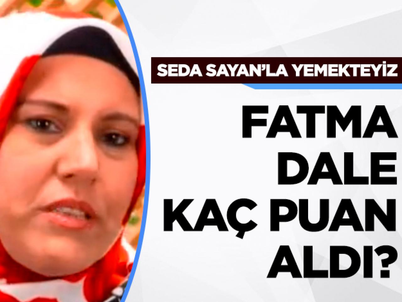 Yemekteyiz 25 Eylül Çarşamba | Fatma Dale kaç puan aldı ve menüsünde neler vardı?