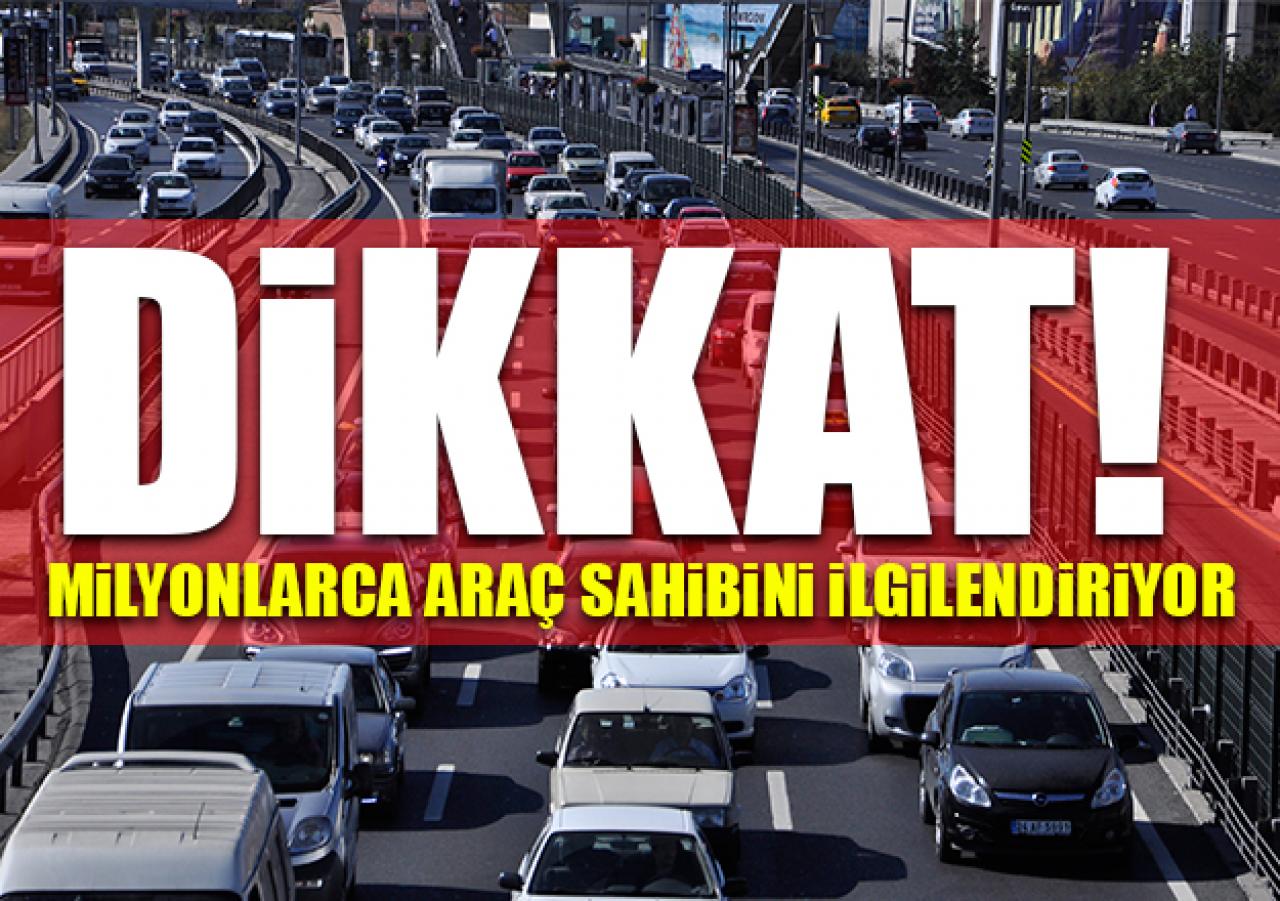 Milyonlarca araç sahibini ilgilendiren açıklama! Binlerce liralık indirim var