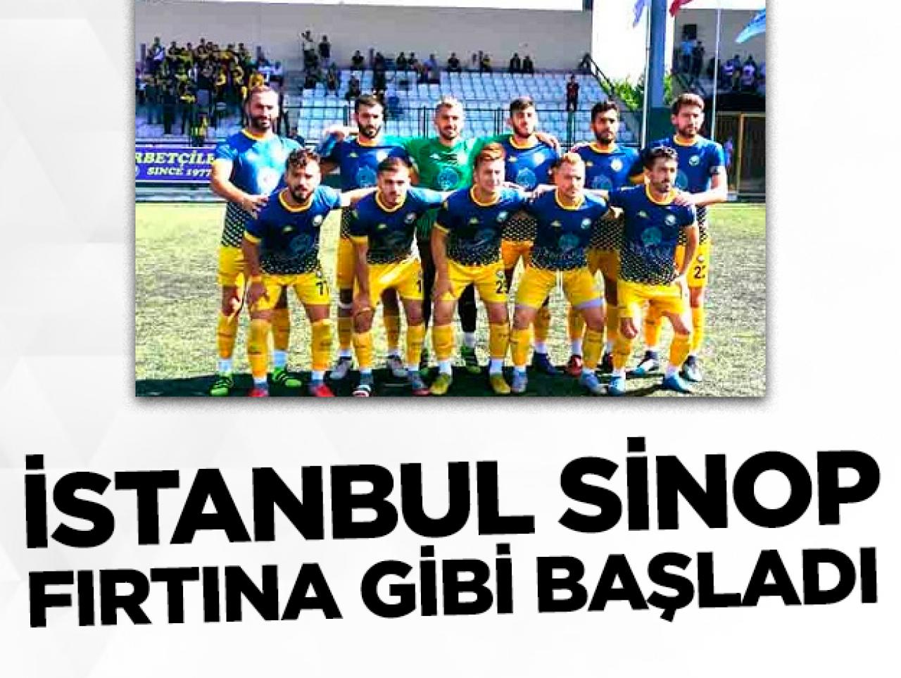 Sinop'tan fırtına gibi başlangıç