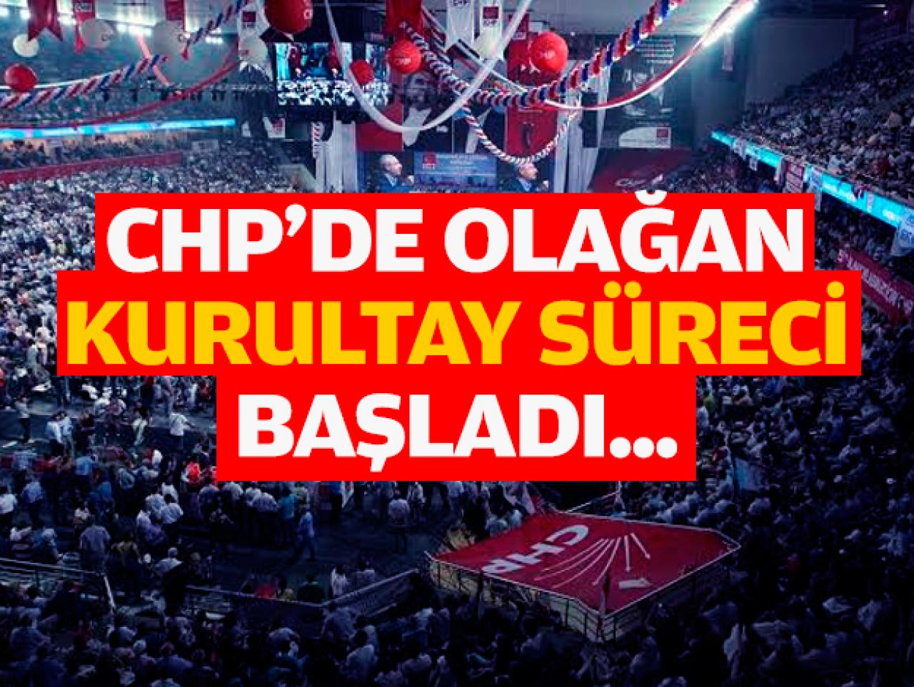 CHP kurultayı ne zaman? CHP 37. olağan kurultay süreci başladı