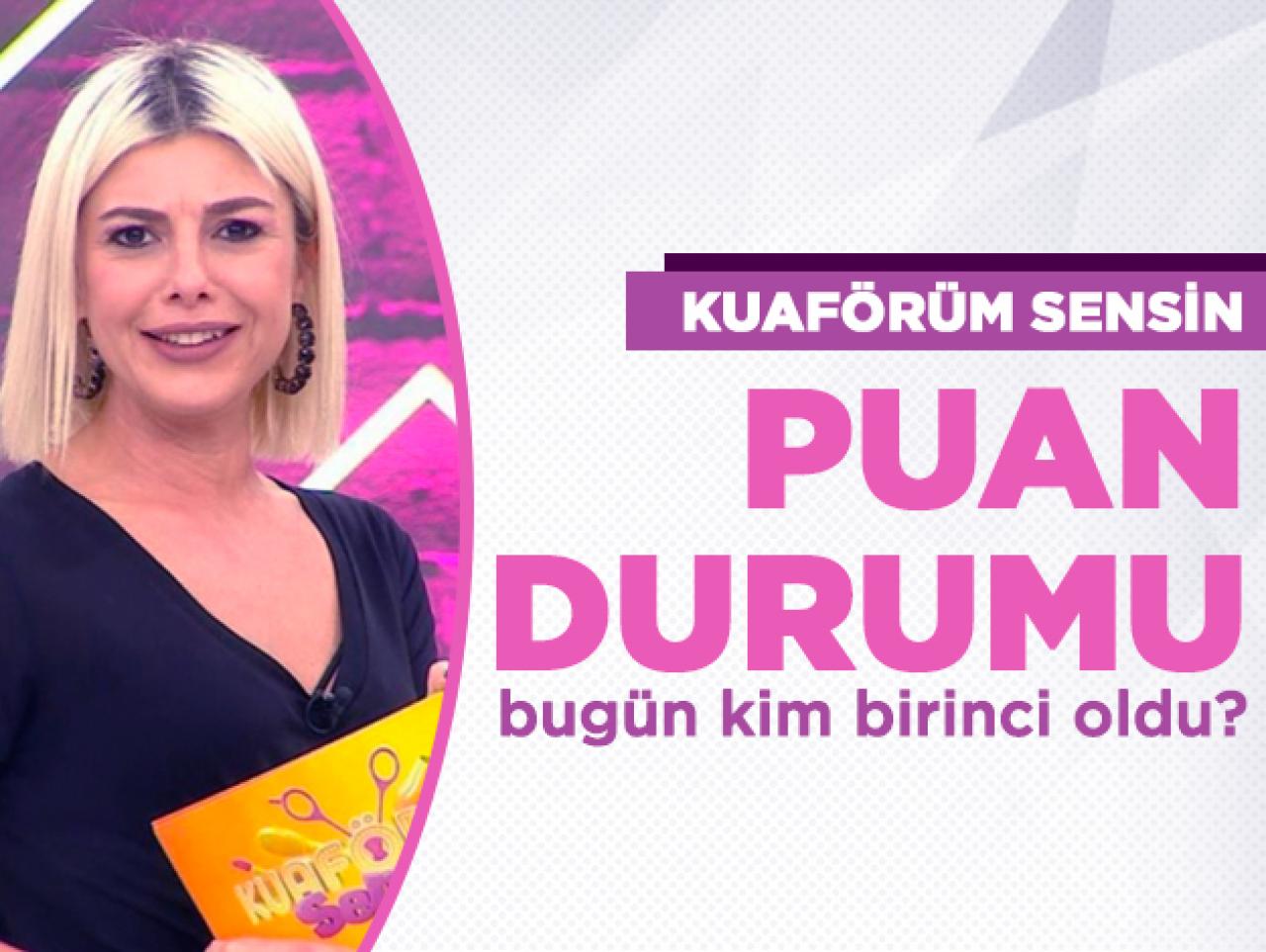 Kuaförüm Sensin 2 Ekim Çarşamba kim birinci oldu? Puan tablosu