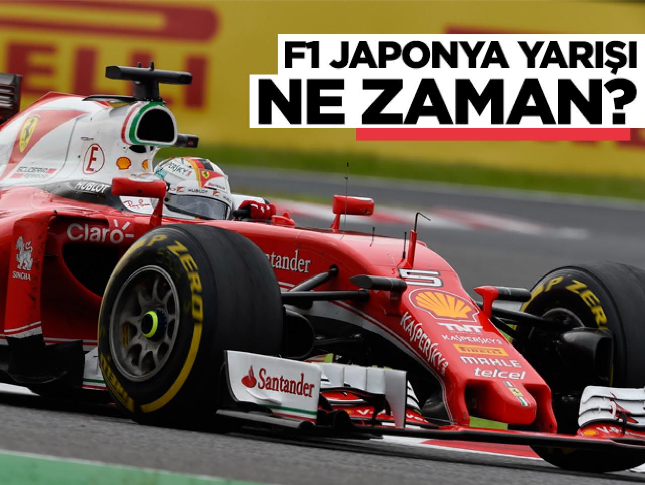 Formula 1 (F1) Japonya Grand Prix'i ne zaman hangi kanalda ve saat kaçta