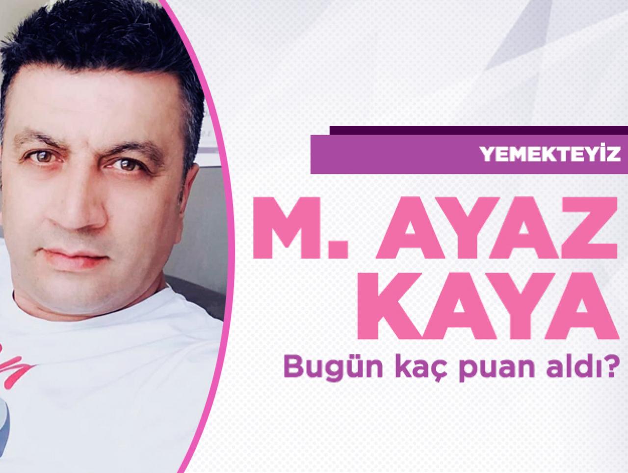 Yemekteyiz 9 Ekim Çarşamba | Ayaz Mehmet Kaya kaç puan aldı ve menüsünde neler vardı?