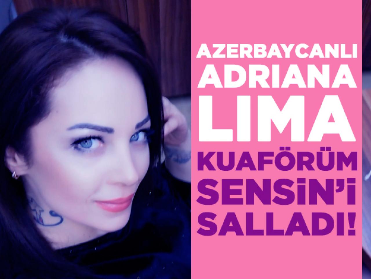 Azerbaycanlı Adriana Lima Nergiz Abasova Kuaförüm Sensin'i salladı