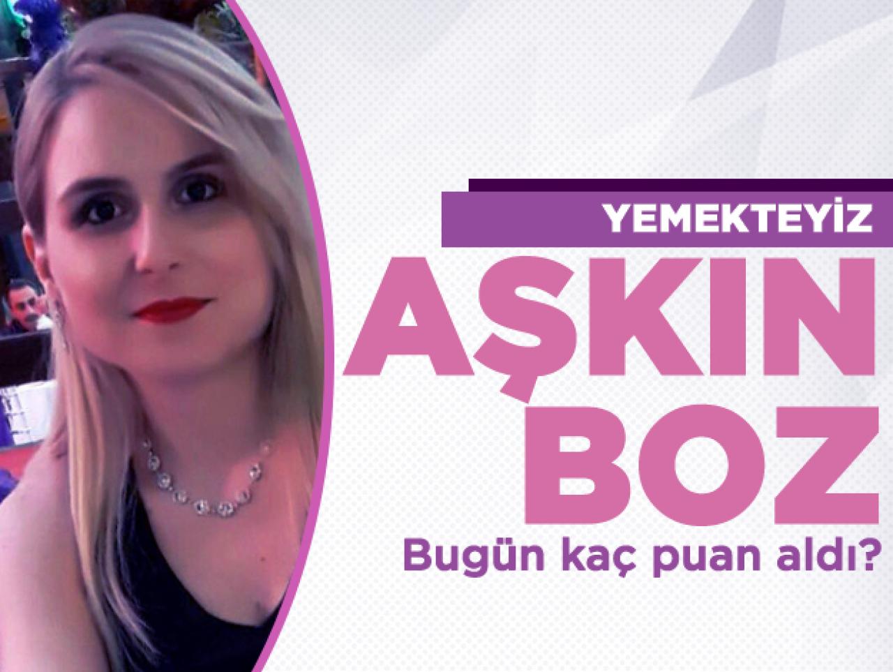 Yemekteyiz 18 Ekim Cuma | Aşkın Boz kaç puan aldı ve menüsünde neler vardı?