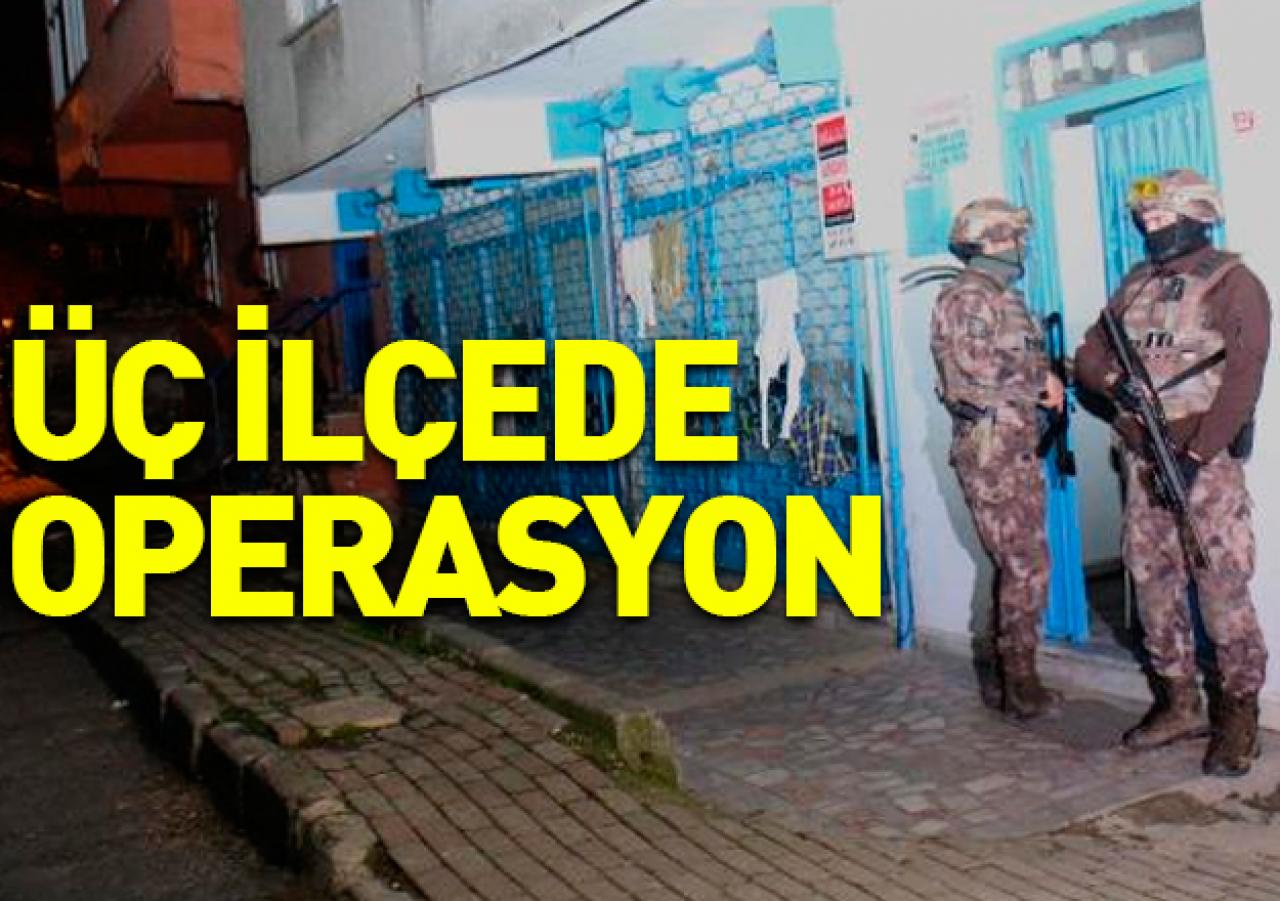 İstanbul'da uyuşturucu operasyonu