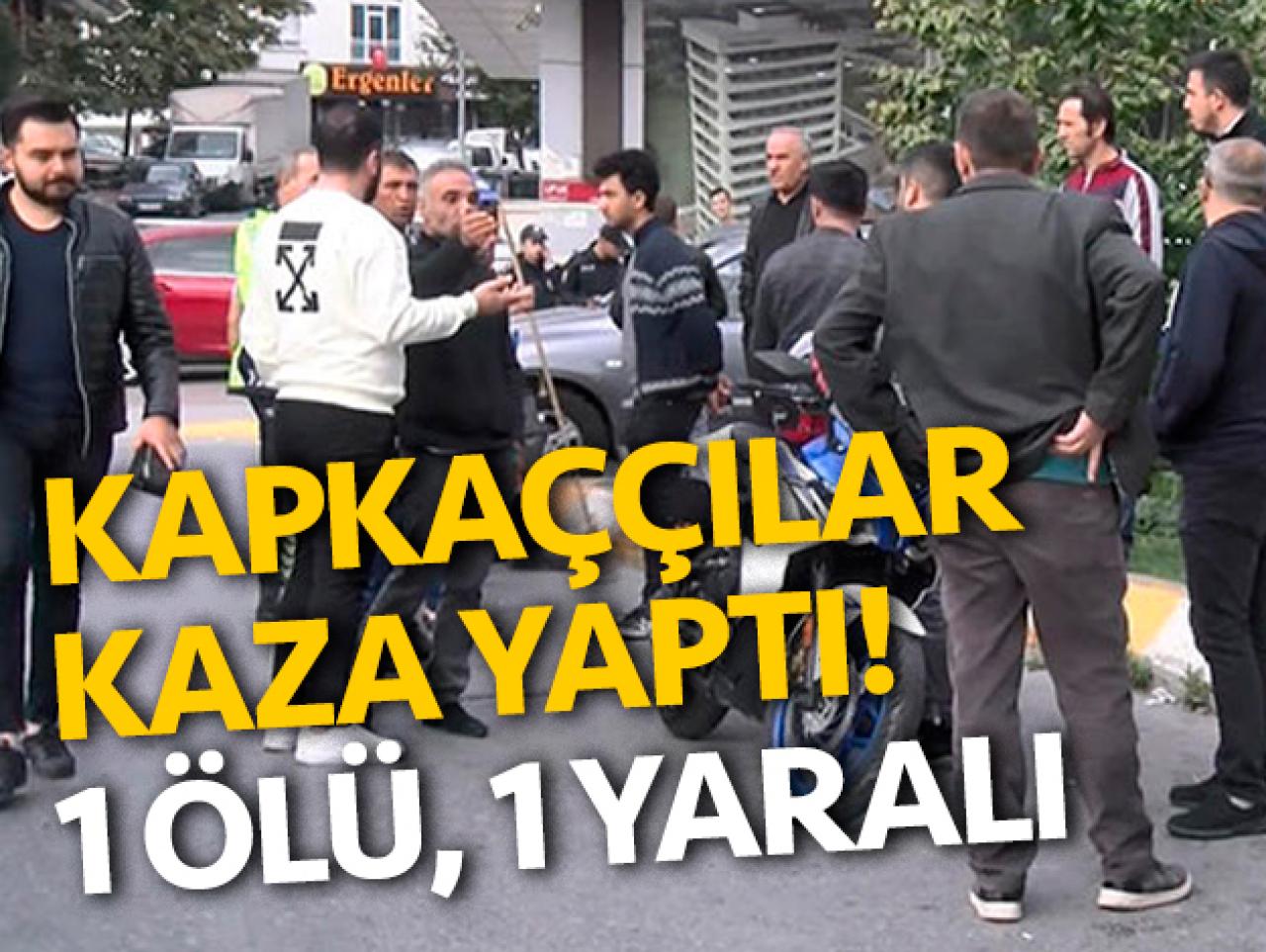 Esenyurt'ta kapkaççılar kaza yaptı! 1 ölü, 1 yaralı