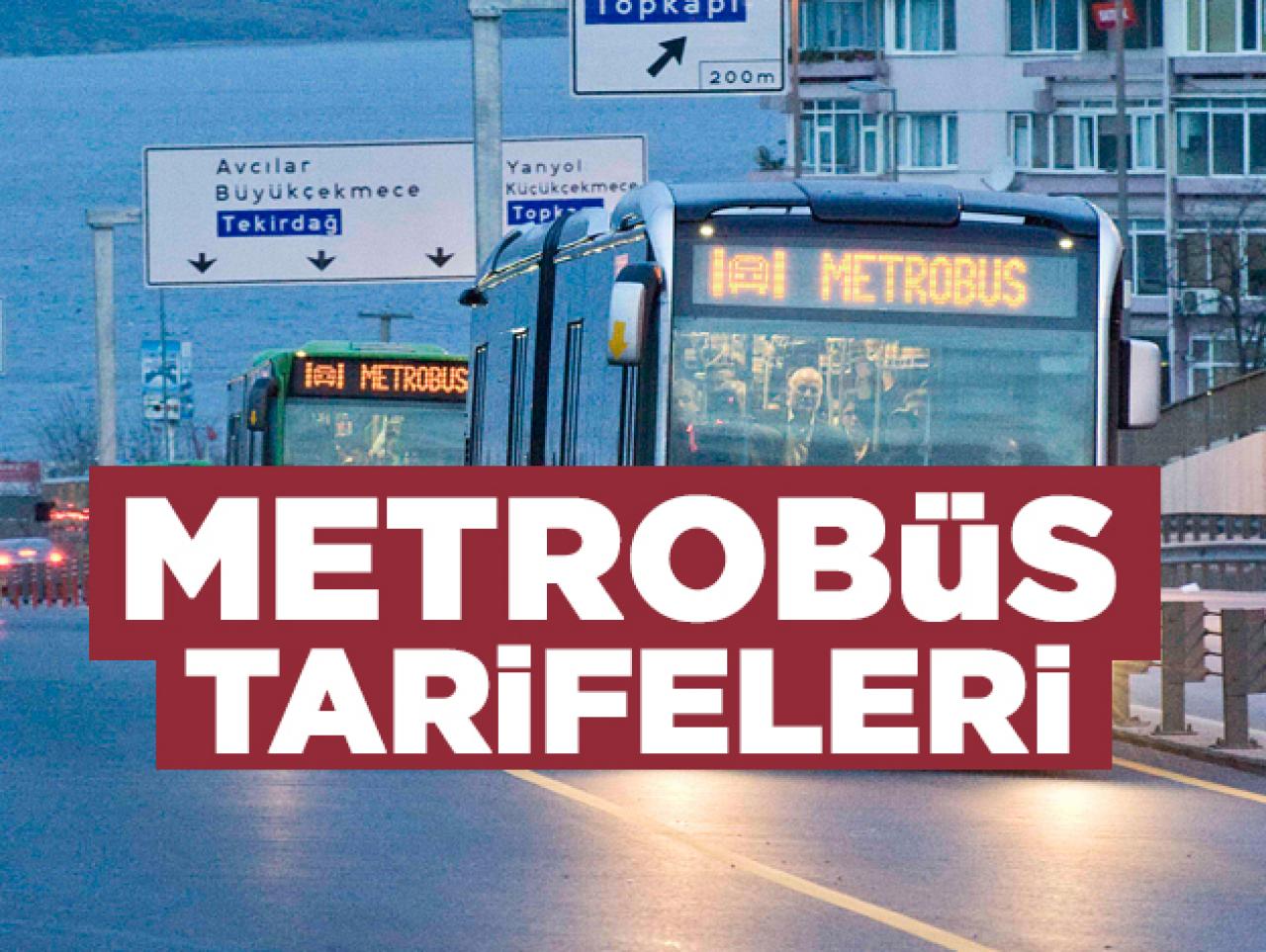 Metrobüs ücretleri ve tarifesi | 2019-2020 fiyatları