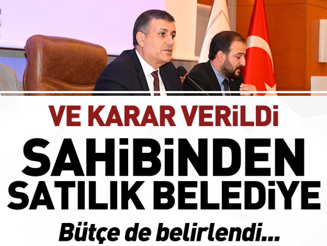 Sahibinden satılık belediye!