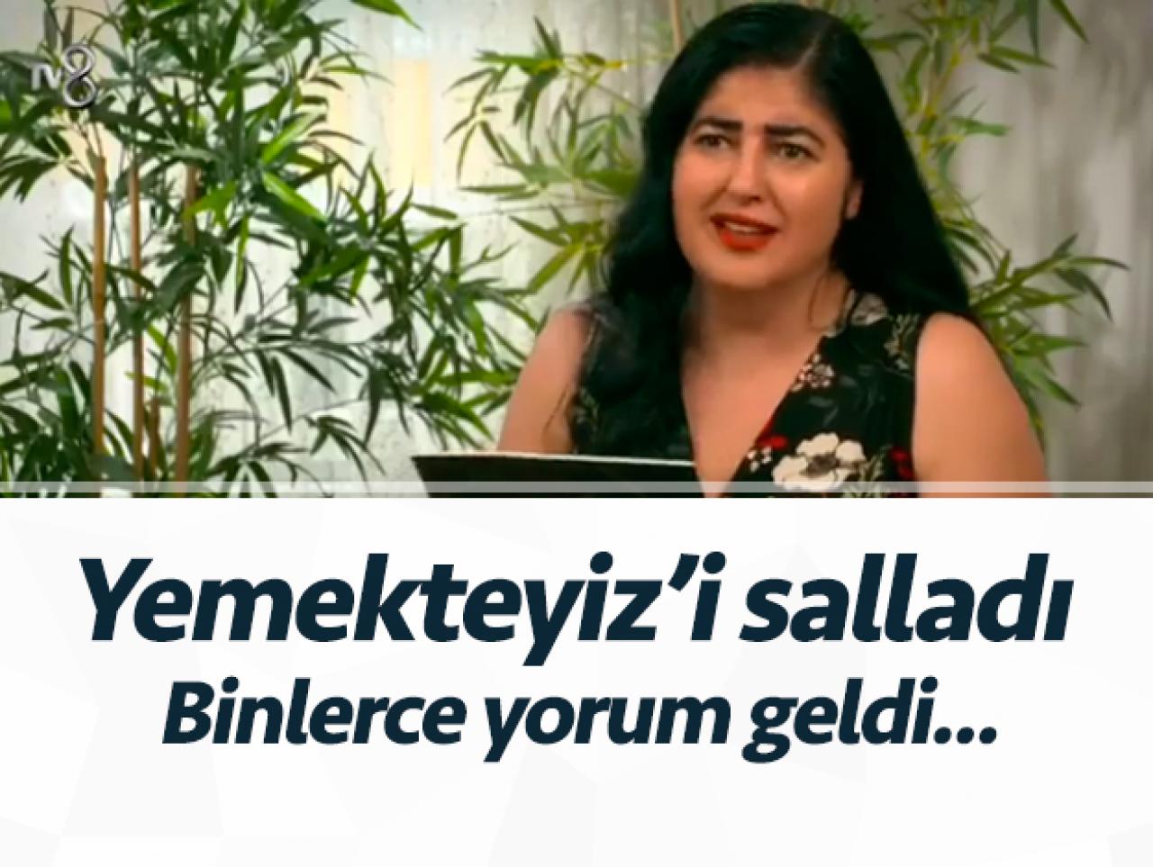 Yemekteyiz Sevda İlkin sosyal medyayı salladı! Yorum yağdı...