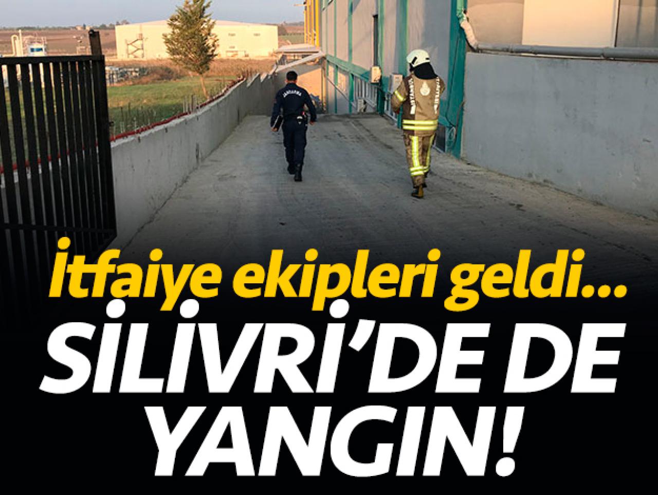 Silivri'deki sünger fabrikasında yangın! Anında müdahale faciadan kurtardı