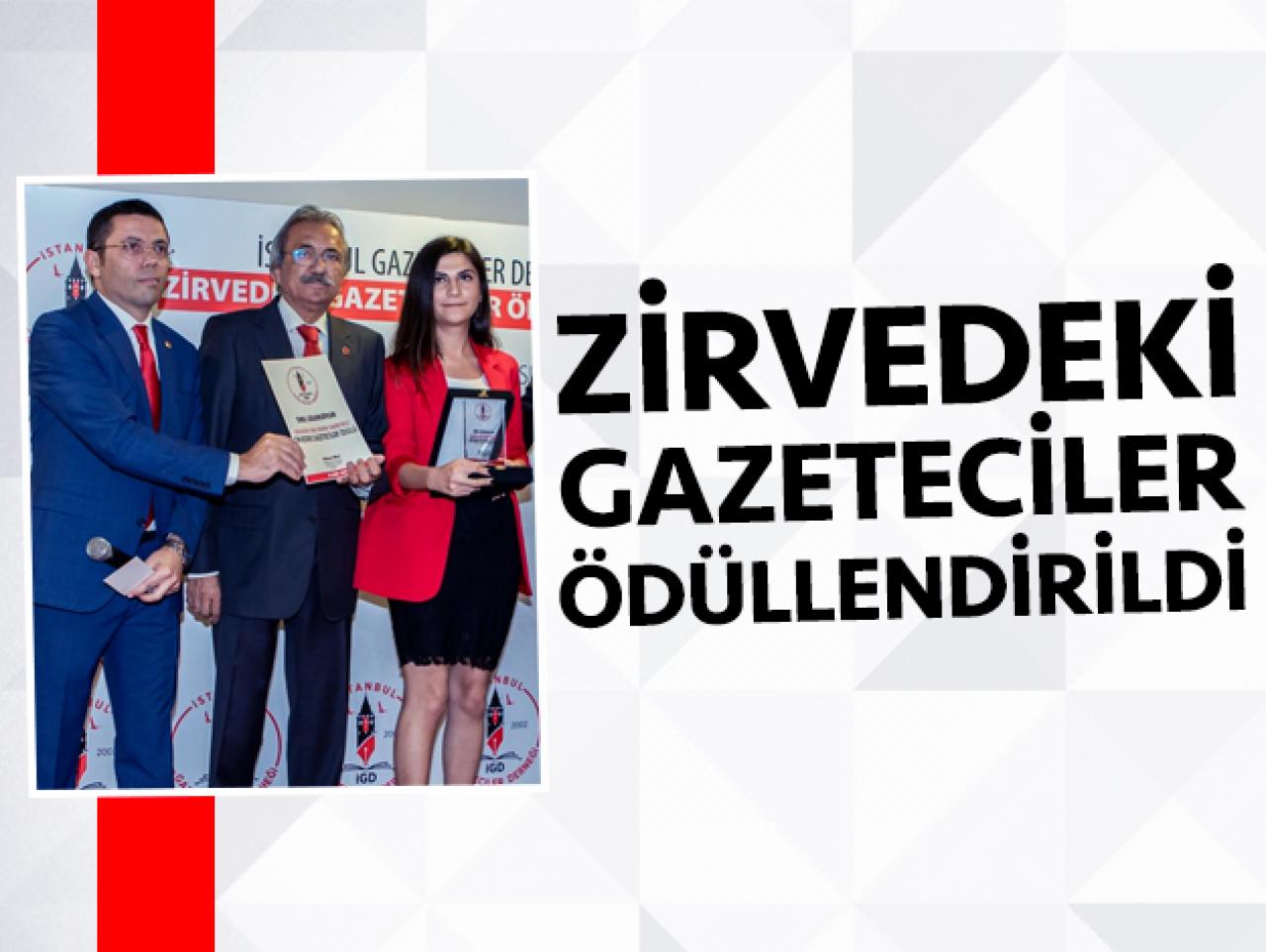 İGD başarılı ve emekçi gazetecileri ödüllendirdi