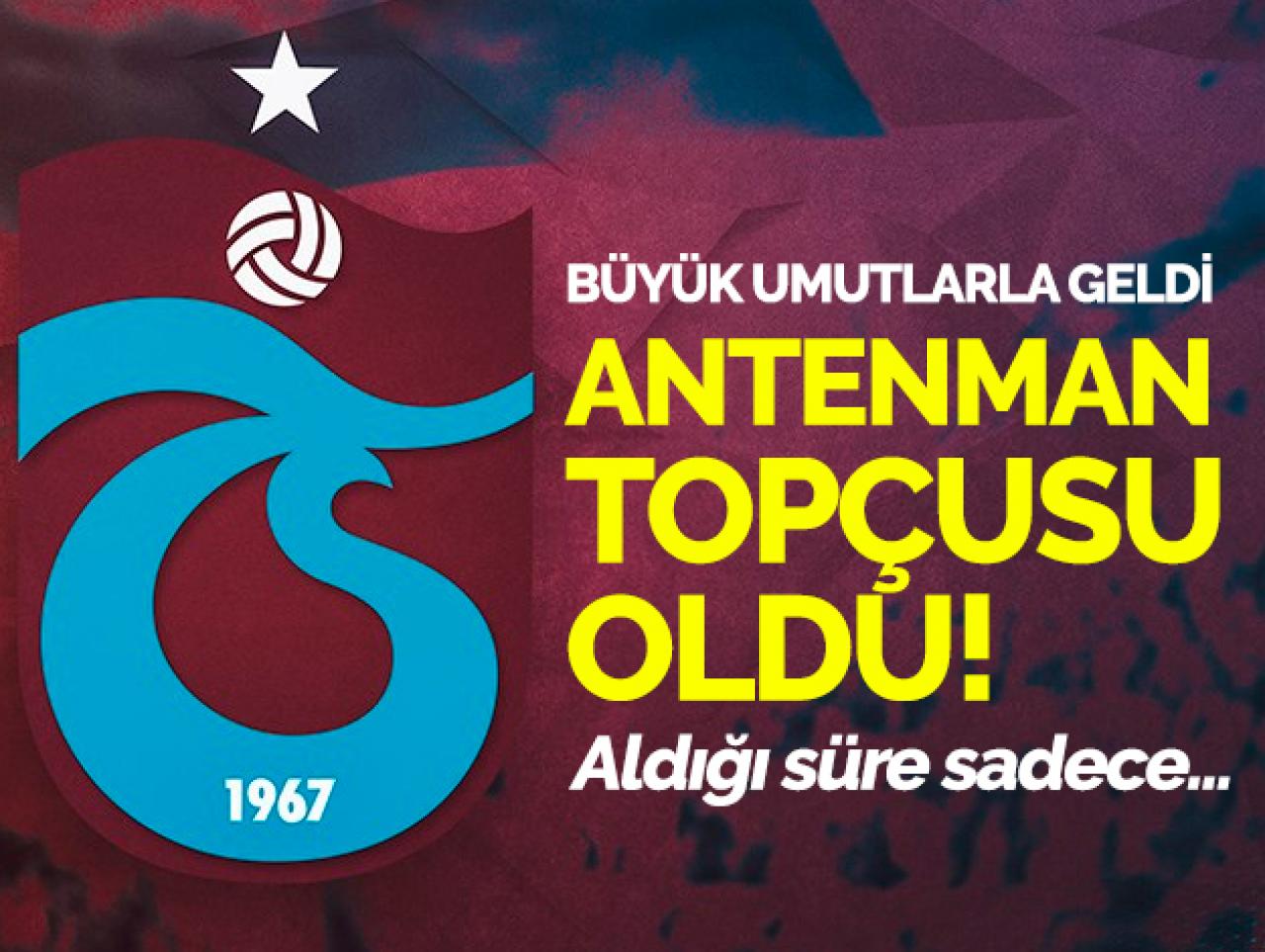 Trabzonspor'a büyük umutlarla geldi antrenman topçusu oldu!