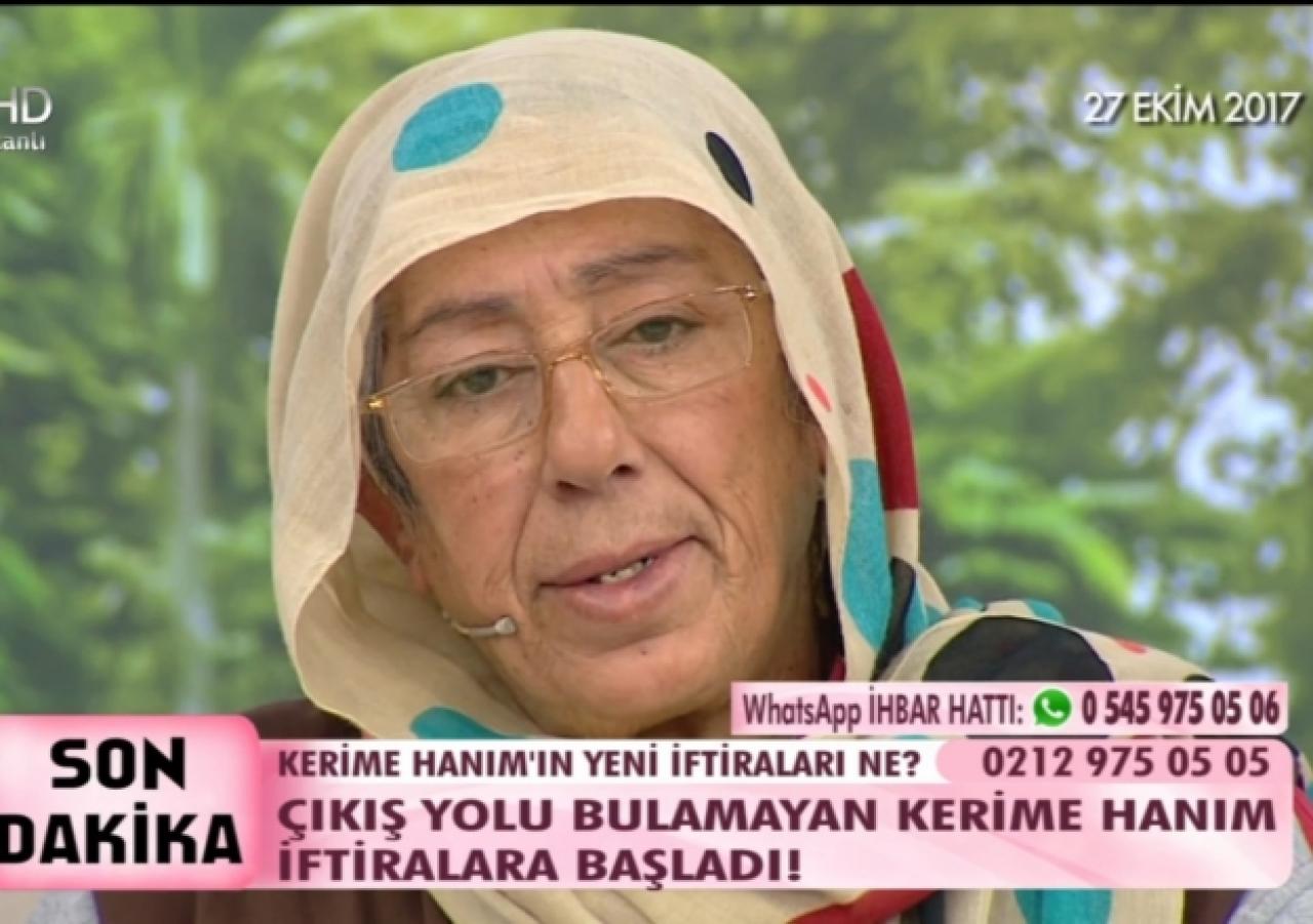 Esra Erol 7 Şubat Çarşamba - Kerime Hanım iftira mı attı doğru mu söyledi