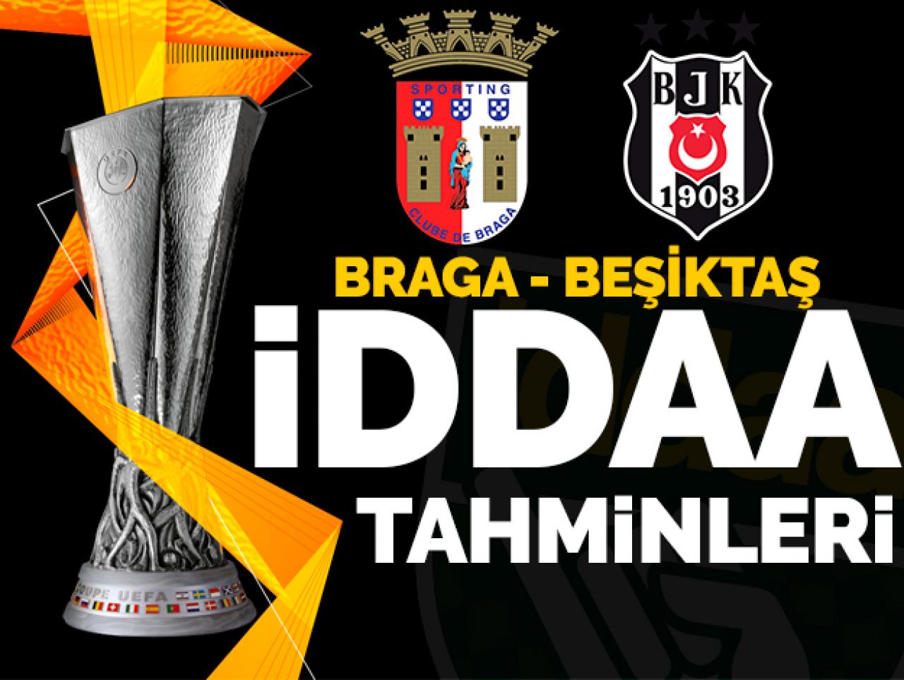 Braga Beşiktaş İddaa oranları ve tahminleri | 7 Kasım Perşembe