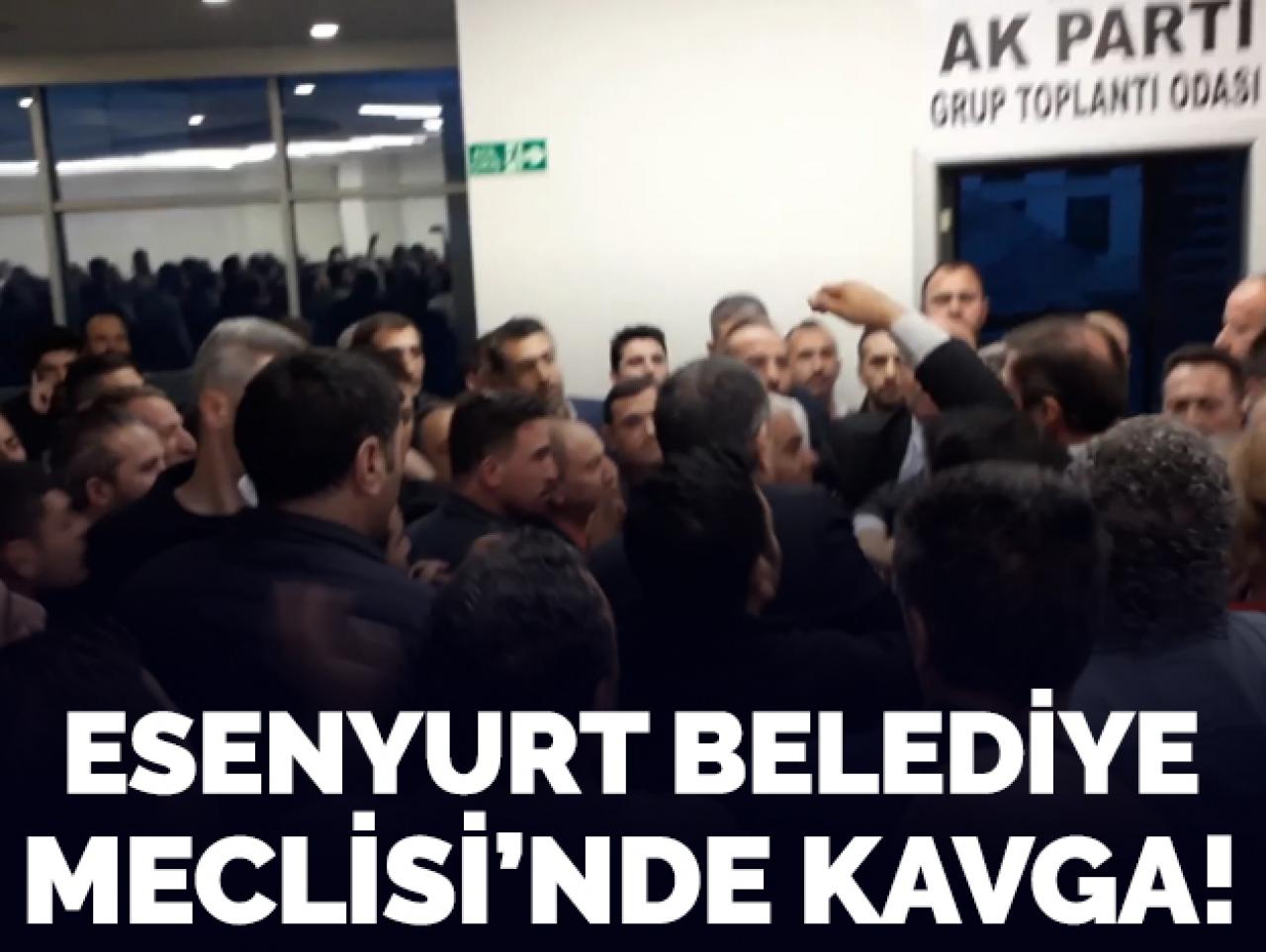 Esenyurt Belediye Meclisi'nde kavga!