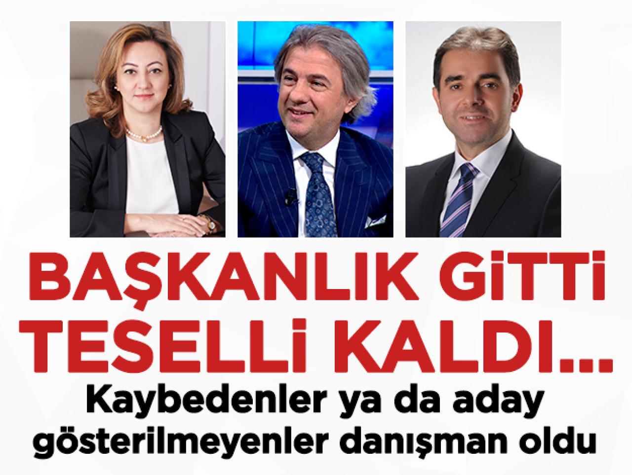 Başkanlık gitti teselli kaldı