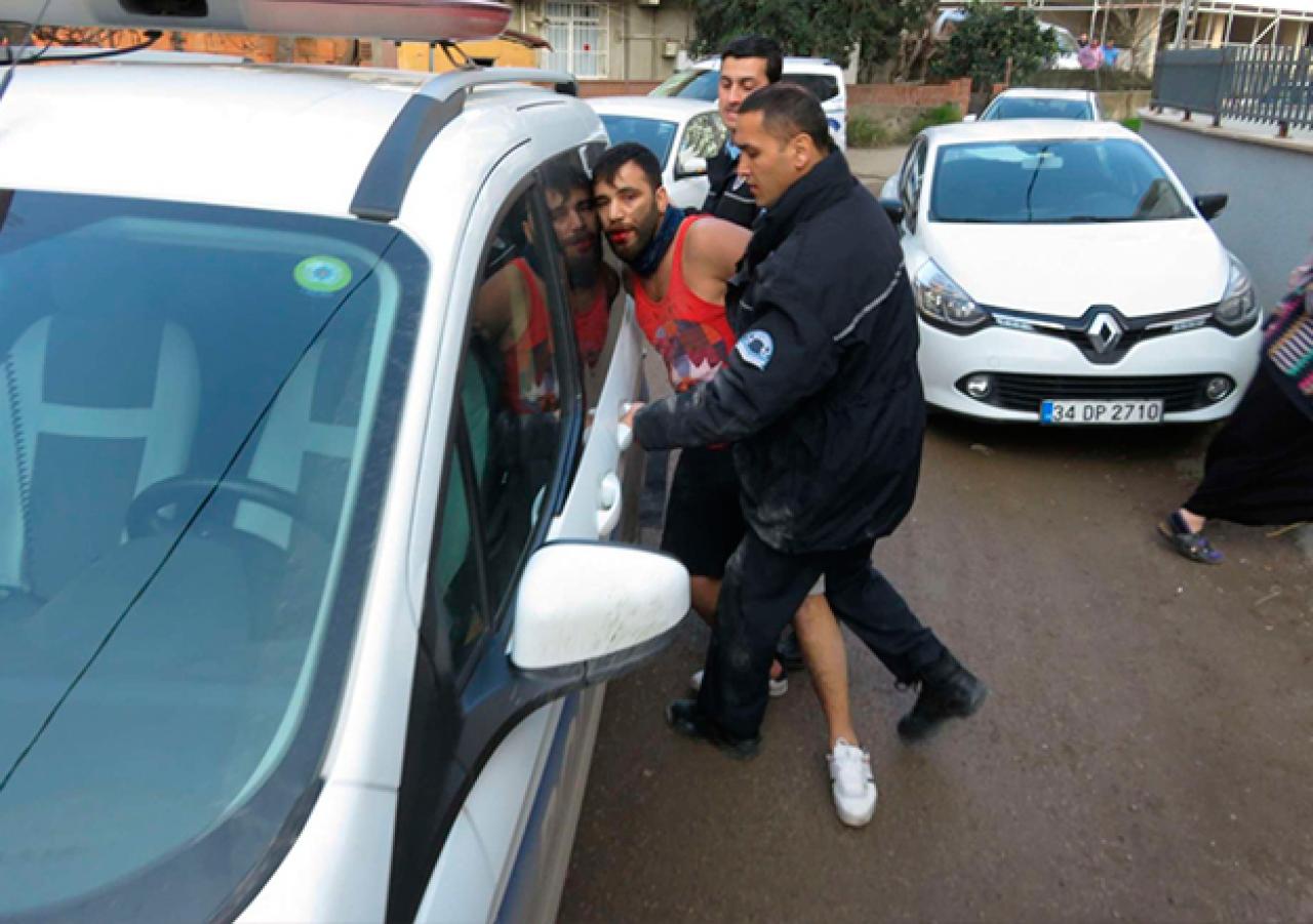 Maltepe'de polisten kaçan şüpheli ortalığı birbirine kattı