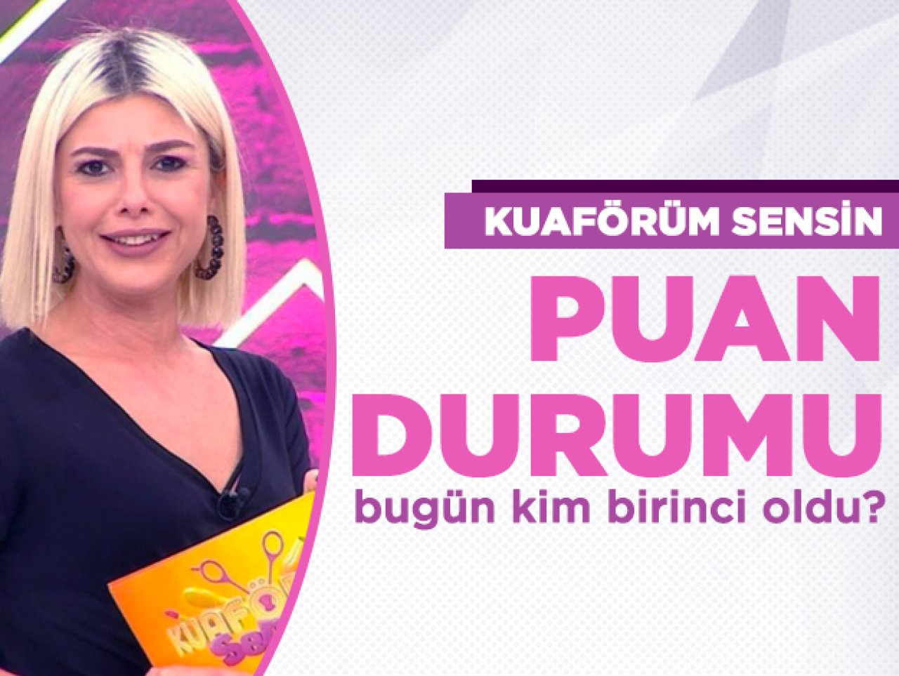 Kuaförüm Sensin 20 Kasım Çarşamba kim birinci oldu? Puan Durumu