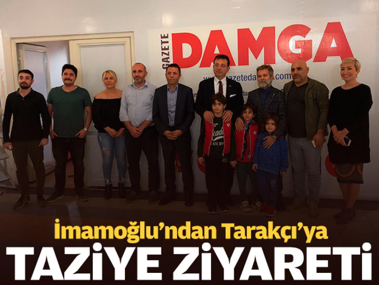 İmamoğlu'ndan taziye ziyareti