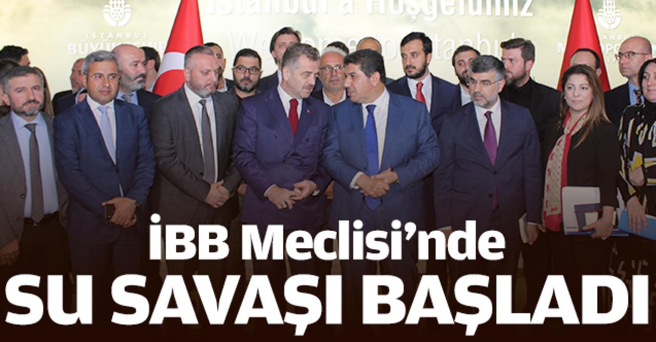 İstanbul'da su savaşı başladı