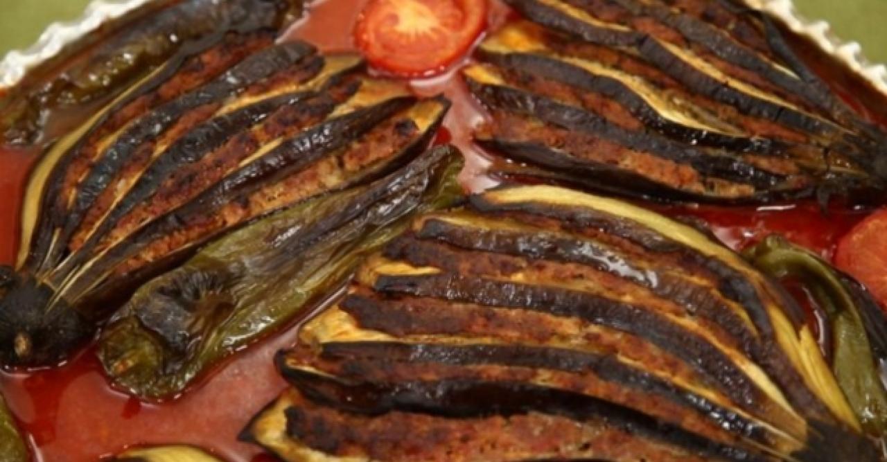 Gelinim Mutfakta Yelpaze Patlıcan Kebabı nasıl yapılır? Tarifi ve malzemeleri