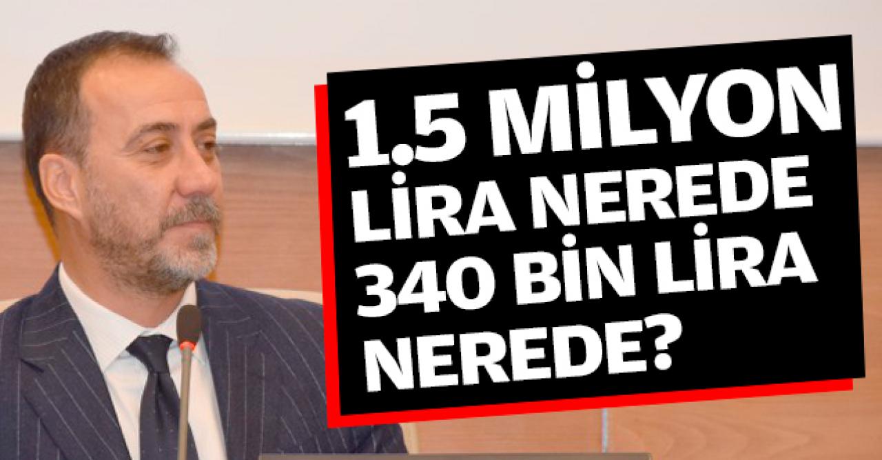 1.5 milyon lira nerede 340 bin lira nerede