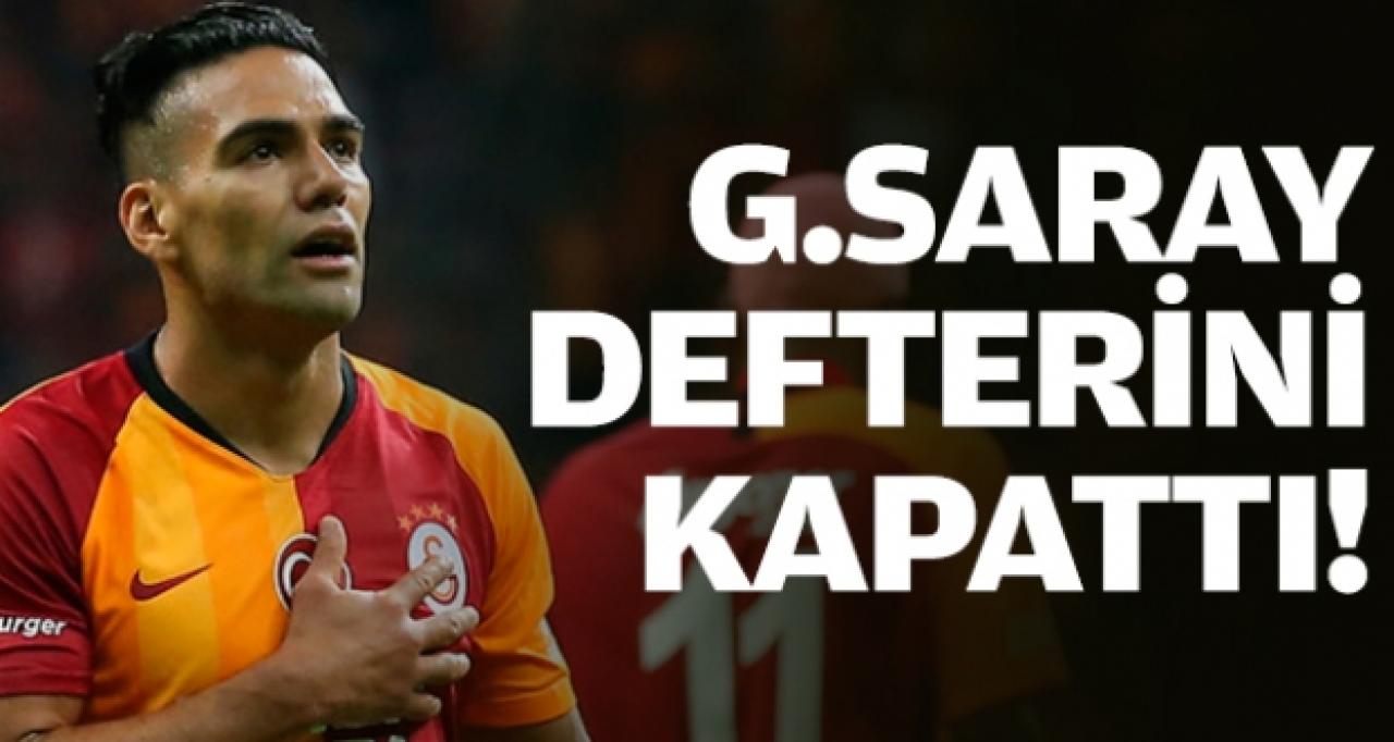 Tuzlaspor yenilgisi sonrası flaş gelişme! Falcao Galatasaray defterini kapattı