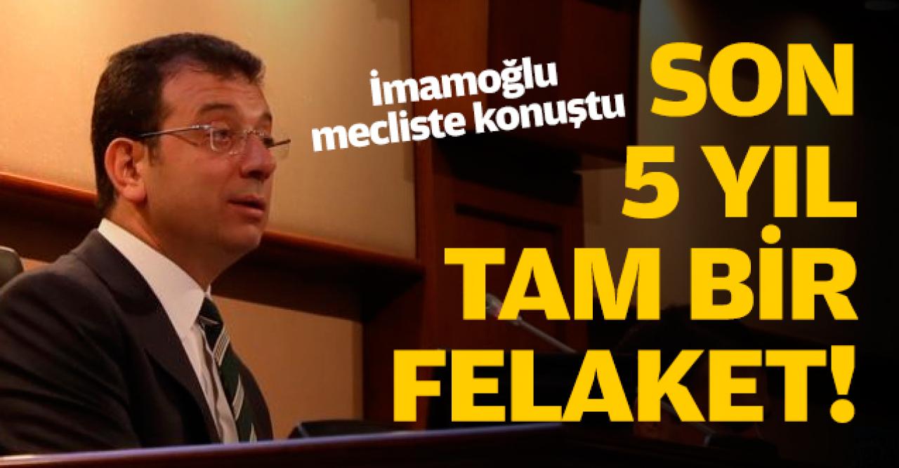 İmamoğlu: İBB'de israf bitti! Son beş yıl tam bir felaket