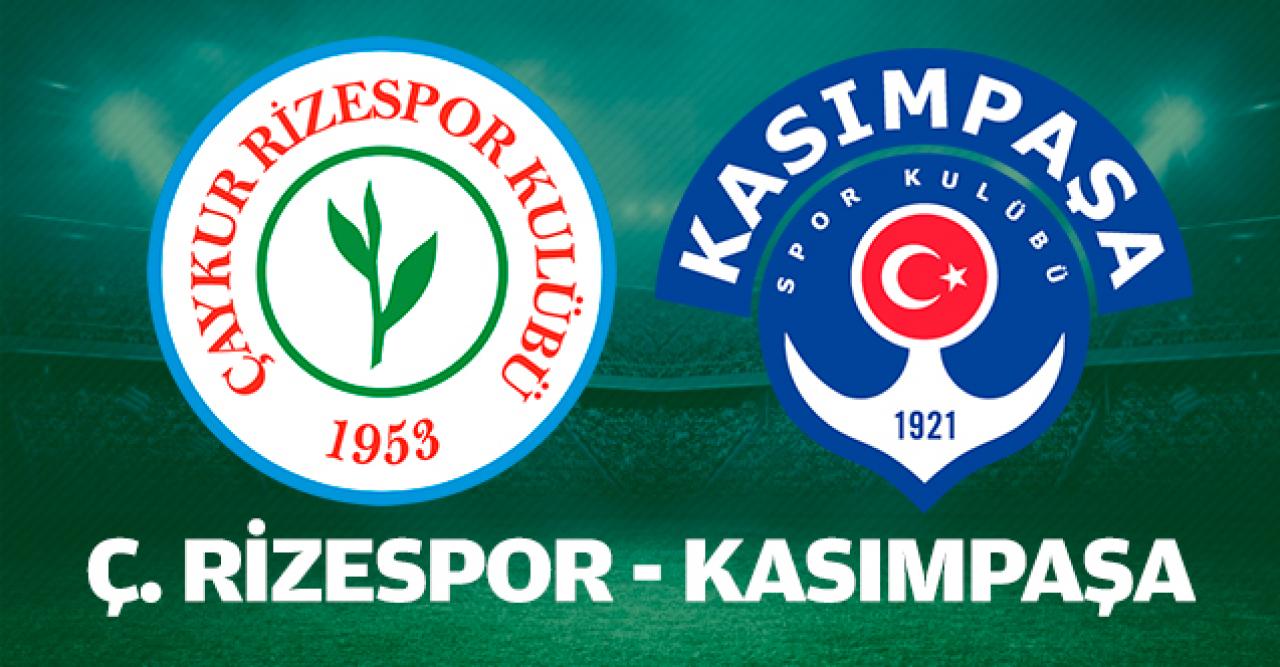 Rizespor Kasımpaşa maçı canlı izleme linki | Bein Sports 1 canlı