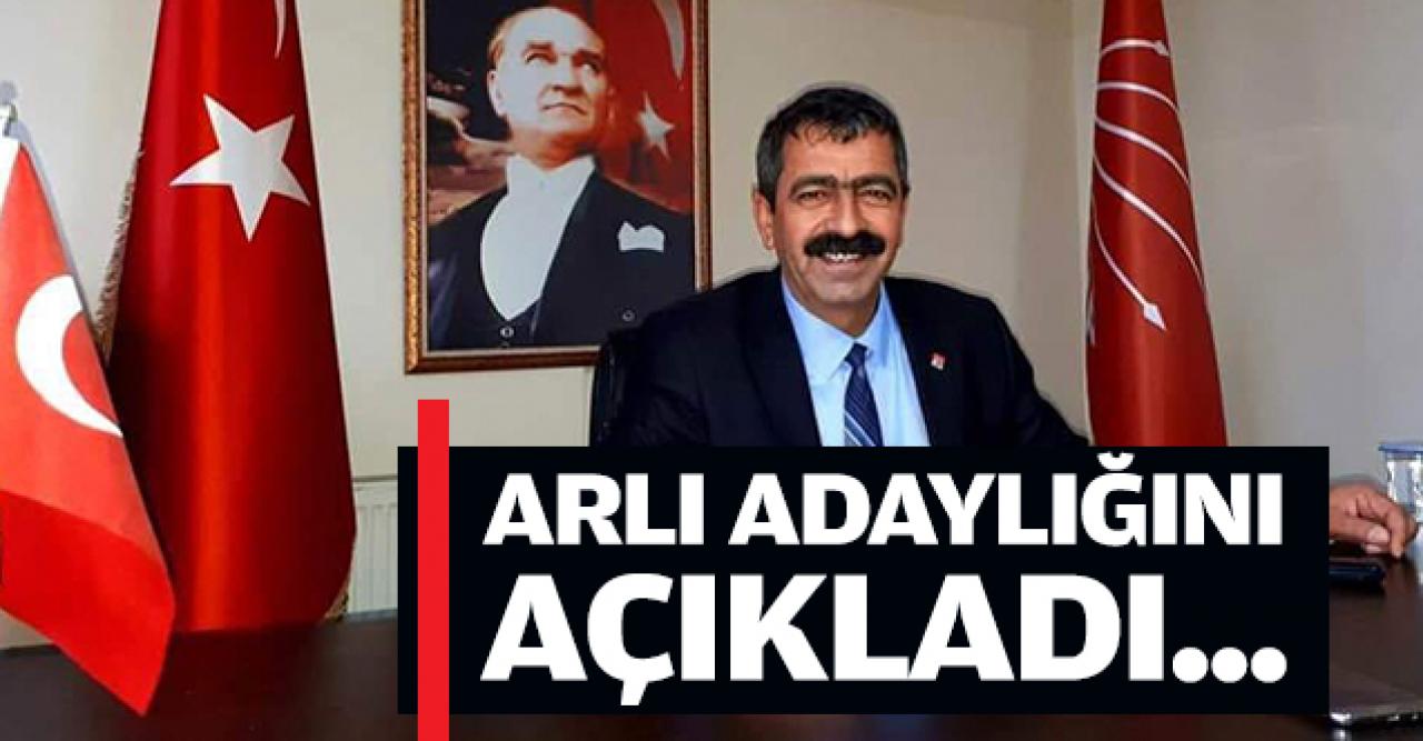 Ahmet Turan Arlı: Başkanlığa adayım