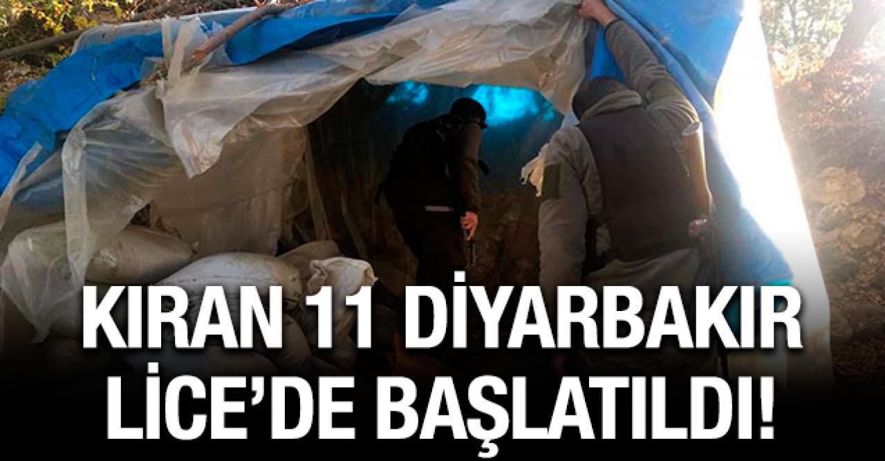 Kıran 11 Diyarbakır Lice'de başlatıldı