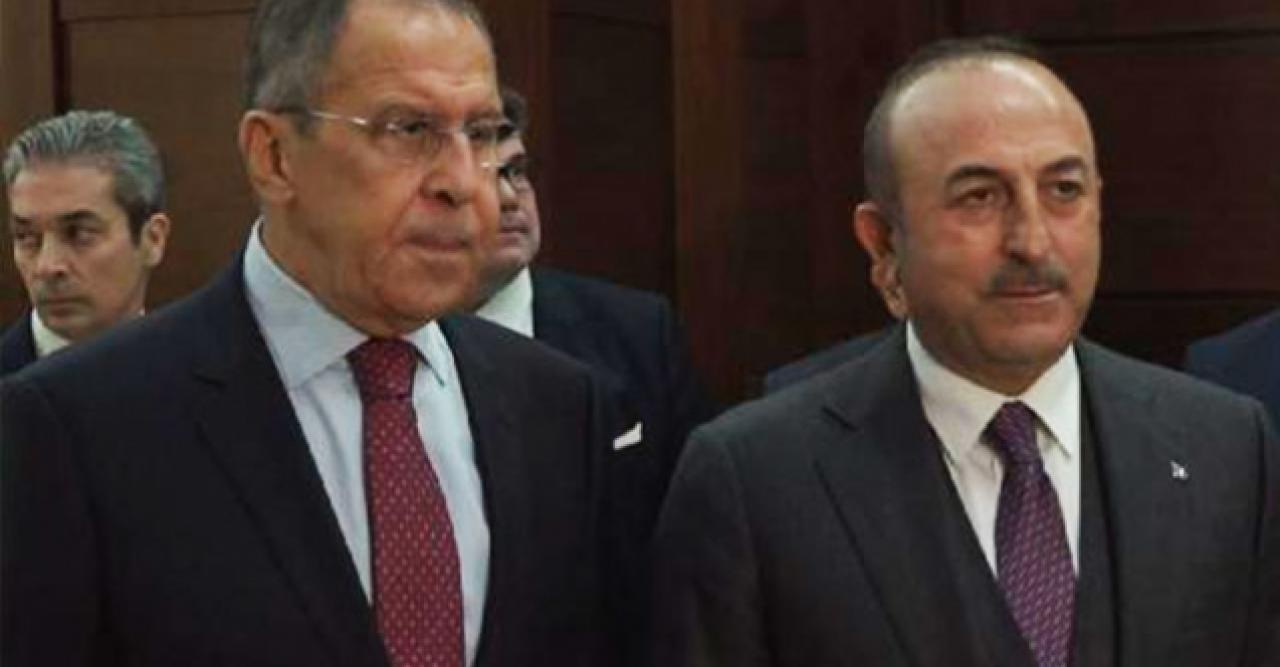 Bakan Çavuşoğlu, Lavrov ile görüştü