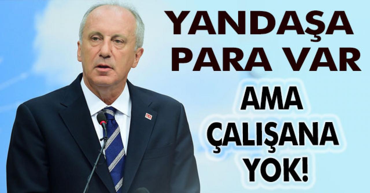 Yandaşa para var ama çalışana yok!